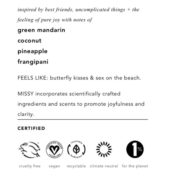 By Rosie Jane MISSY Eau de Parfum Travel Spray - Picture 4 of 4